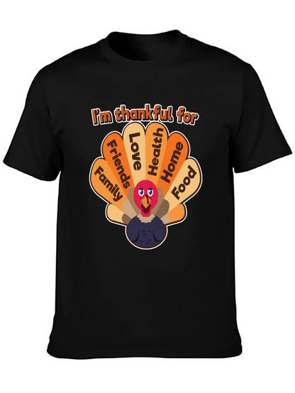 Im Thankful For Turkey Graphic Tee