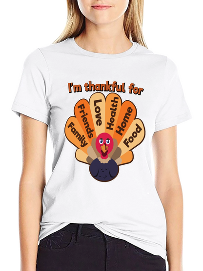 Im Thankful For Turkey Graphic Tee