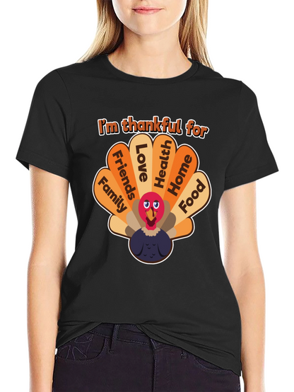 Im Thankful For Turkey Graphic Tee