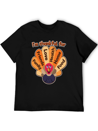 Im Thankful For Turkey Graphic Tee