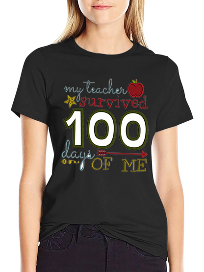 Teacher Survived 100 Days of Me T-Shirt