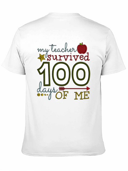 Teacher Survived 100 Days of Me T-Shirt