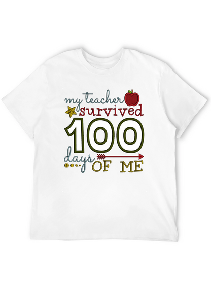 Teacher Survived 100 Days of Me T-Shirt