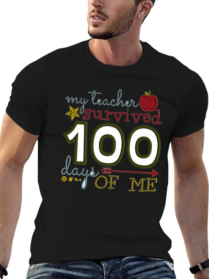 Teacher Survived 100 Days of Me T-Shirt