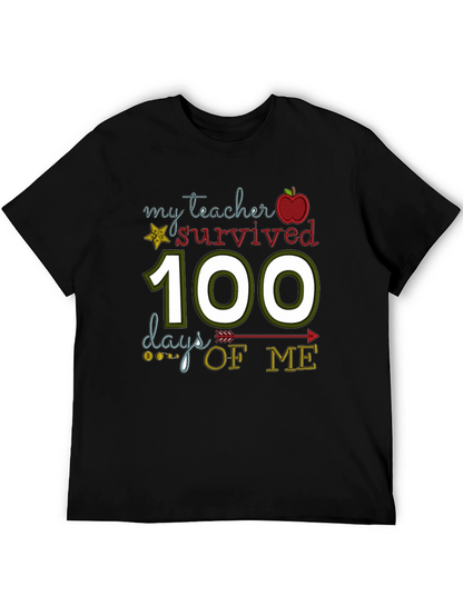 Teacher Survived 100 Days of Me T-Shirt
