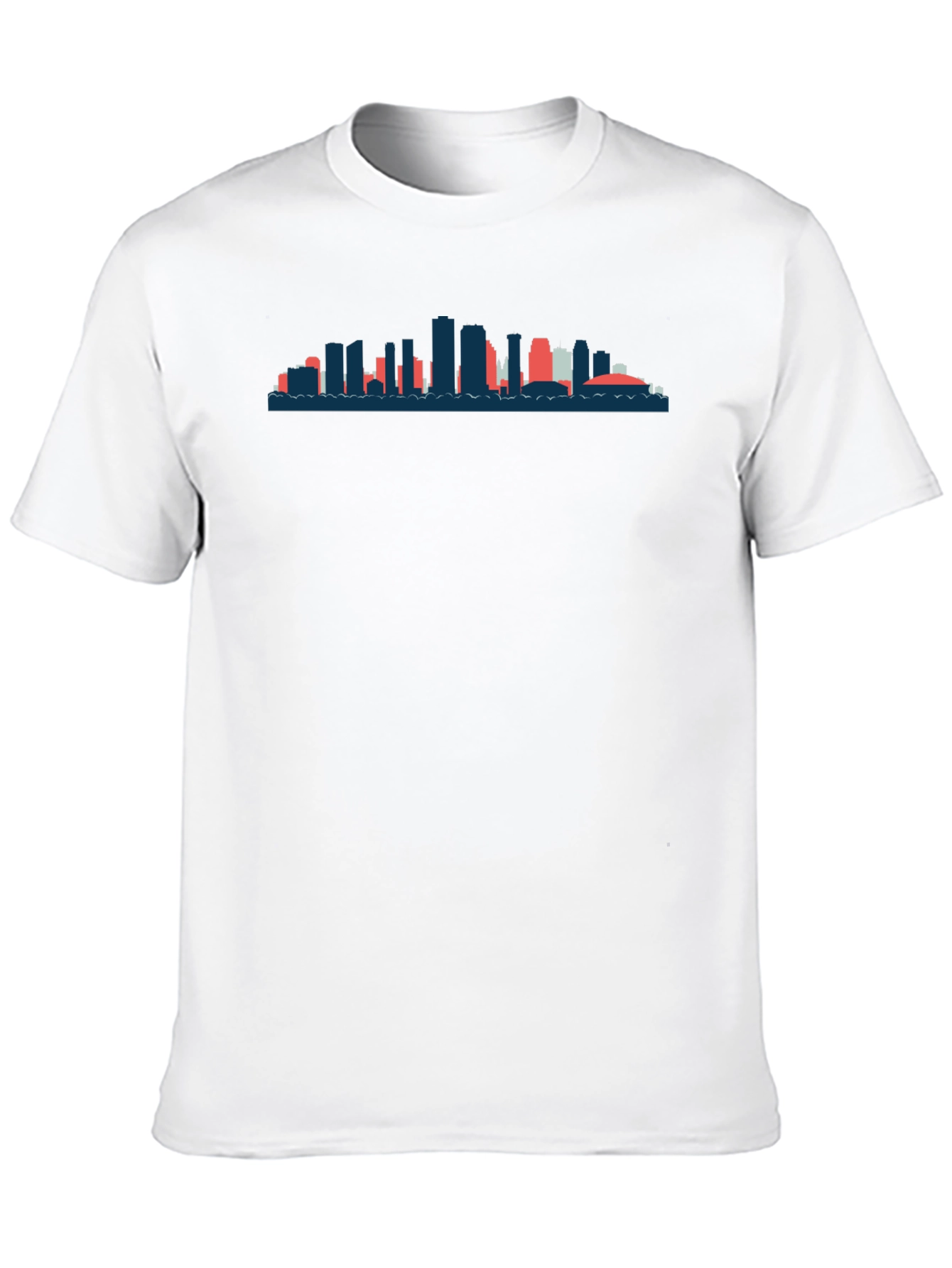 Cityscape Silhouette Tee - Modern Graphic T-Shirt