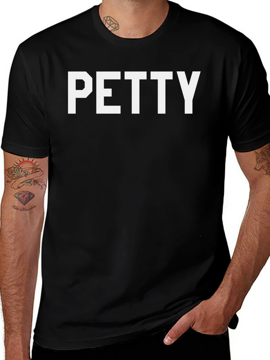 Petty Graphic Tee - Bold Statement Shirt