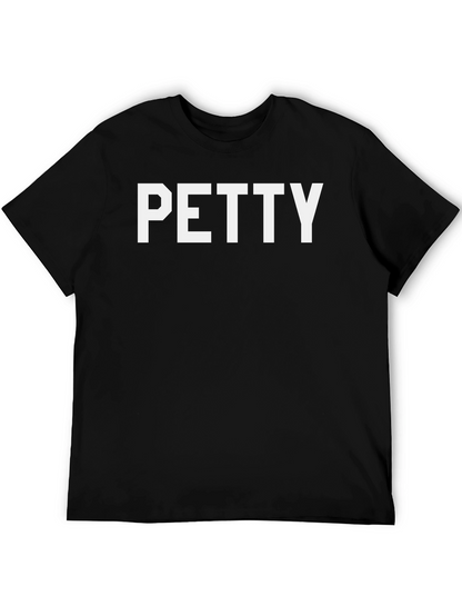 Petty Graphic Tee - Bold Statement Shirt