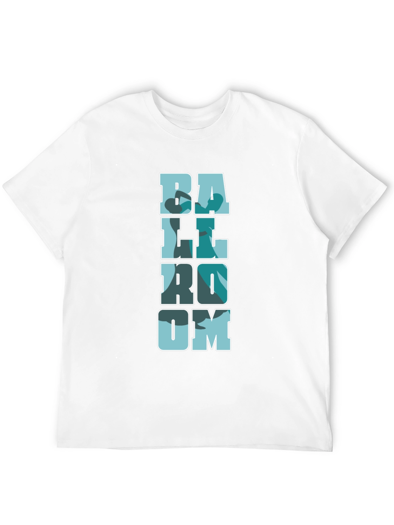 Ballroom Camo Print Black T-Shirt