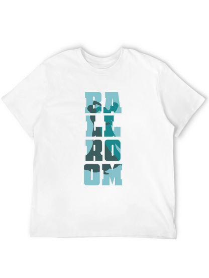 Ballroom Camo Print Black T-Shirt