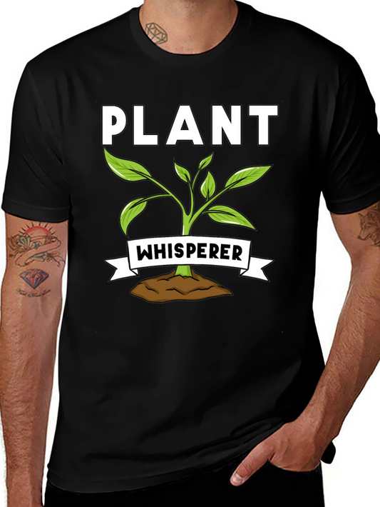 Plant Whisperer Graphic Tee - Gardener T-Shirt