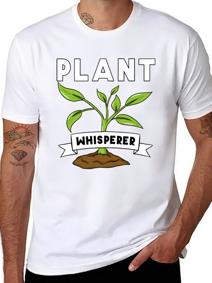 Plant Whisperer Graphic Tee - Gardener T-Shirt