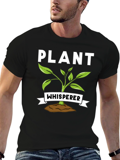 Plant Whisperer Graphic Tee - Gardener T-Shirt