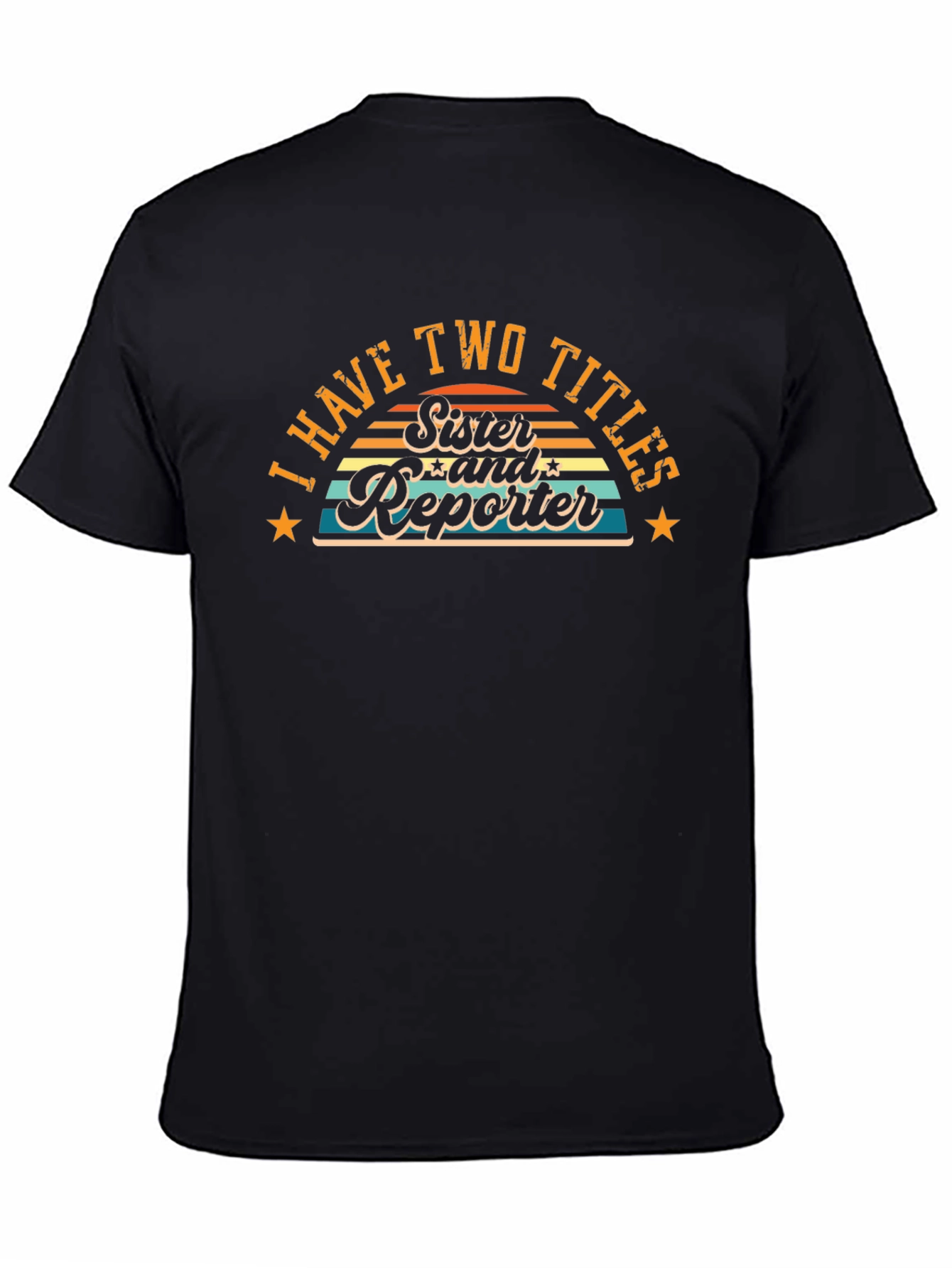 Sister & Reporter Retro T-Shirt