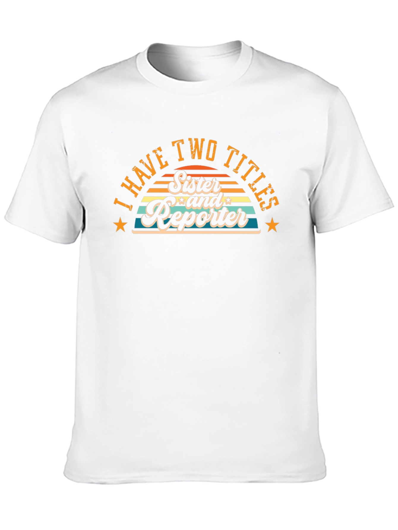 Sister & Reporter Retro T-Shirt