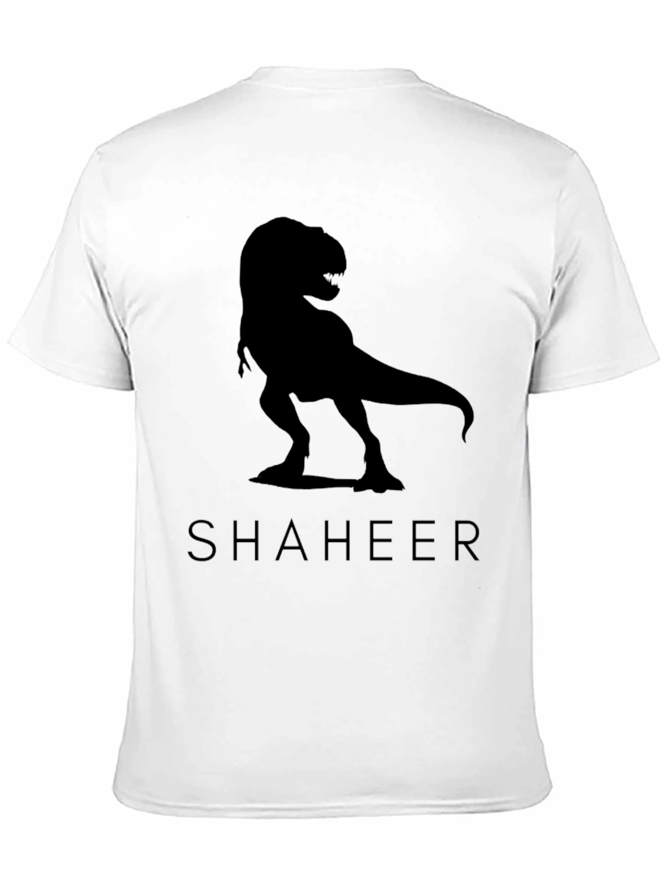 Black T-Rex Graphic Tee - SHAHEER
