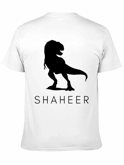 Black T-Rex Graphic Tee - SHAHEER