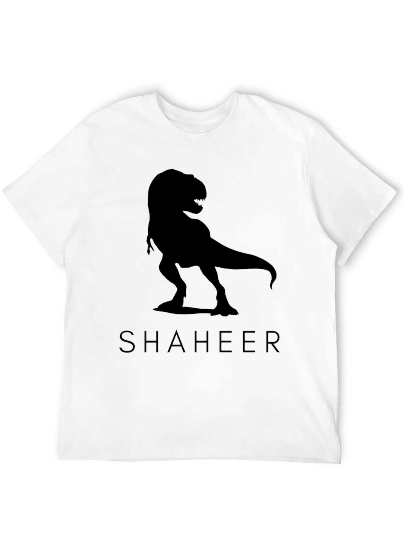 Black T-Rex Graphic Tee - SHAHEER