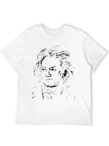 Beethoven Graphic T-Shirt - Classic Composer Tee