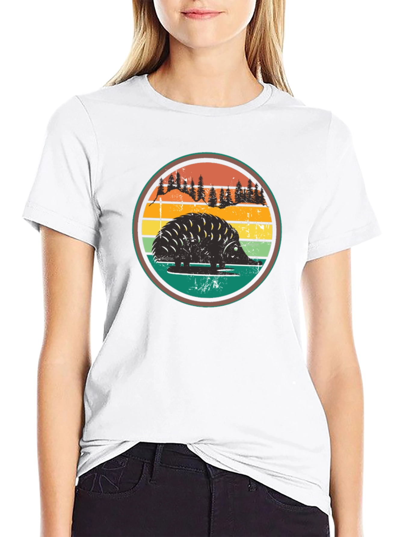 Retro Hedgehog T-Shirt