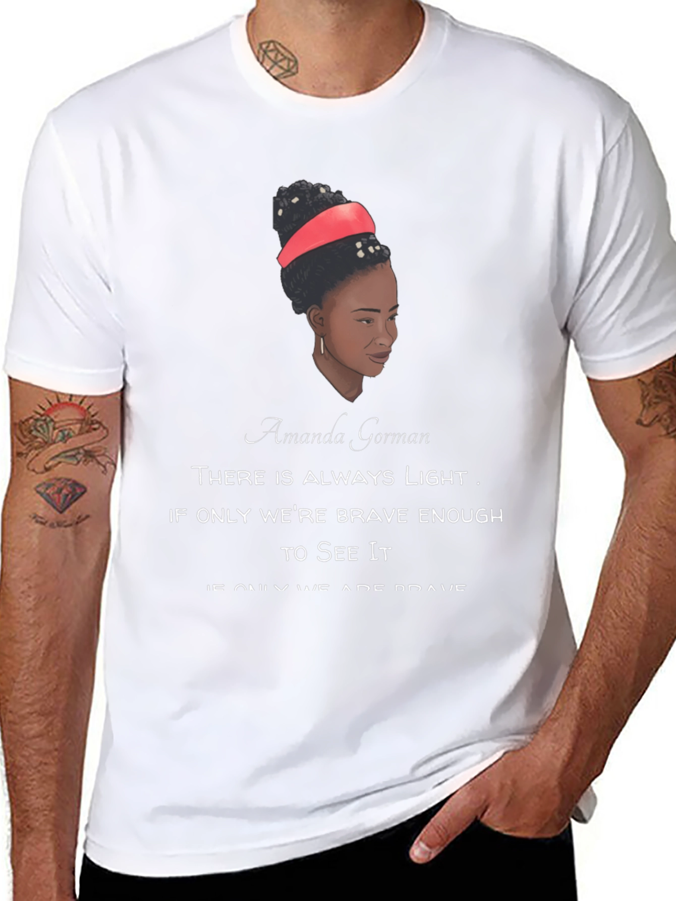 Amanda Gorman Quote T-Shirt - Motivational Tee