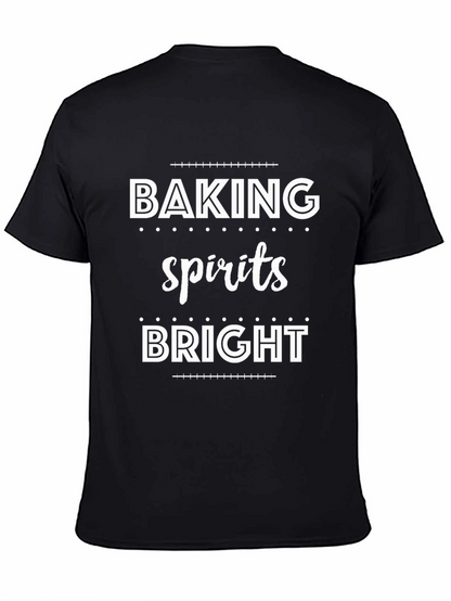 Baking Spirits Bright Graphic Tee - Black