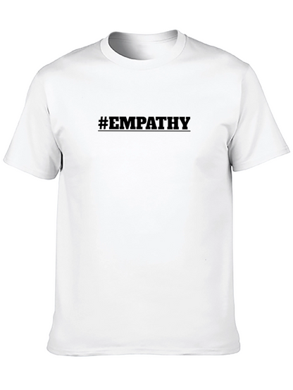 #Empathy Graphic T-Shirt - Black