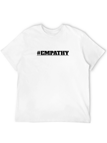 #Empathy Graphic T-Shirt - Black