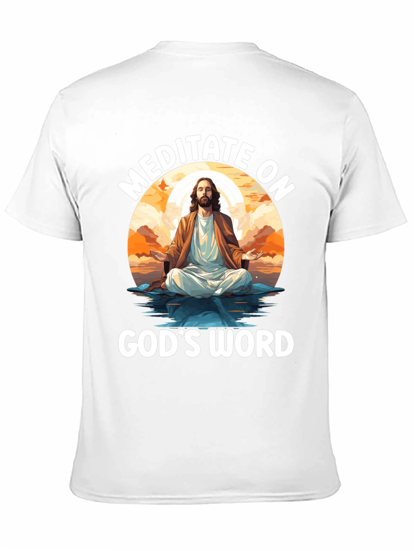 Meditate on Gods Word Black T-Shirt