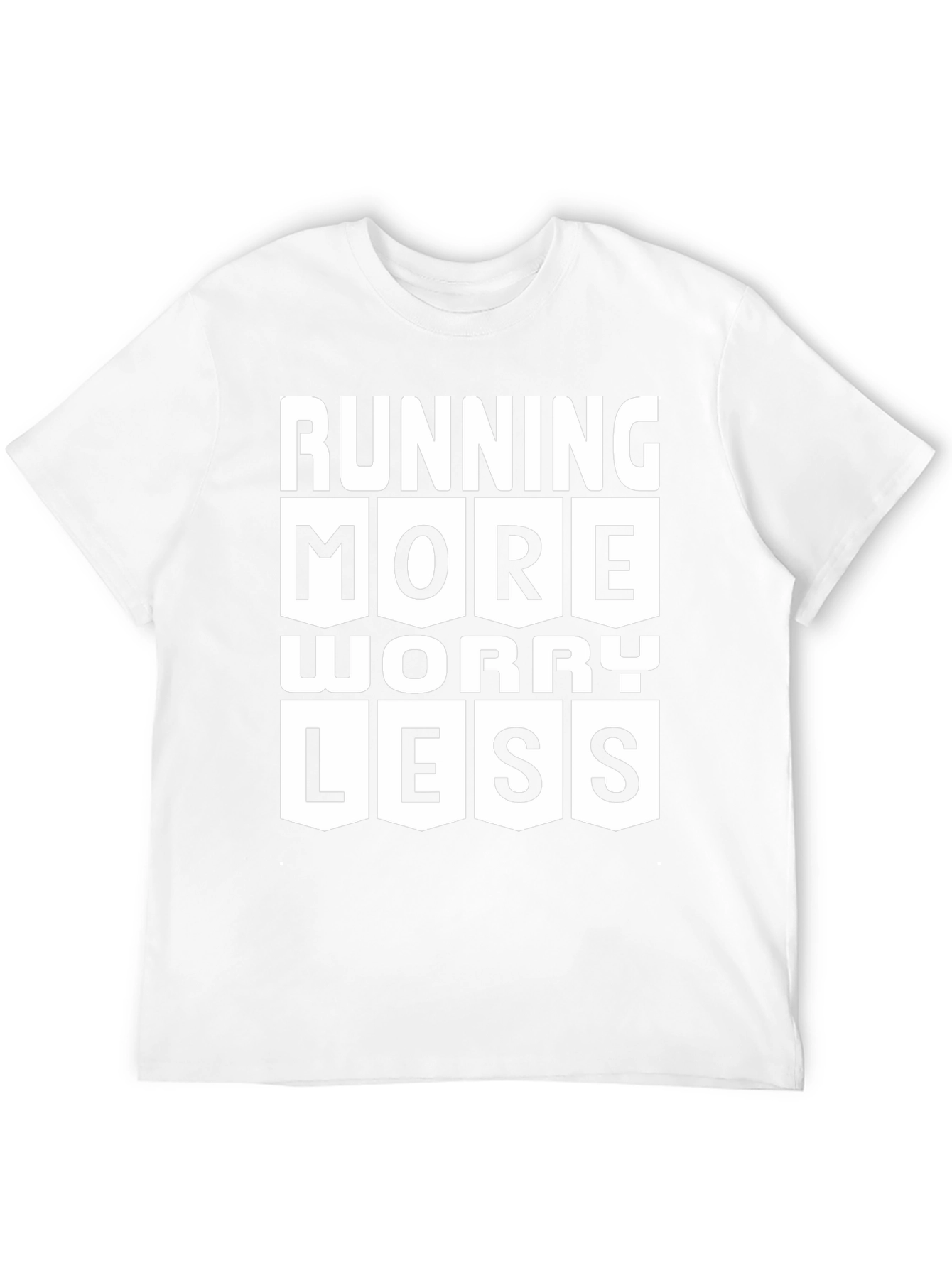 Running More Worry Less Graphic Tee