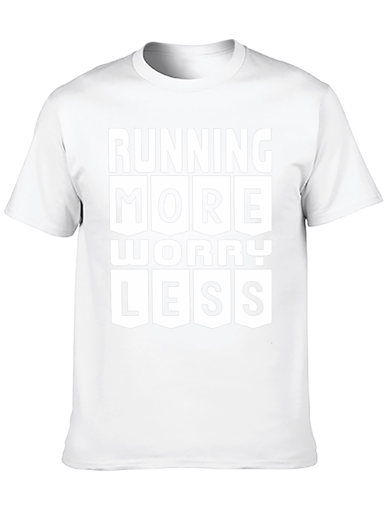 Running More Worry Less Graphic Tee