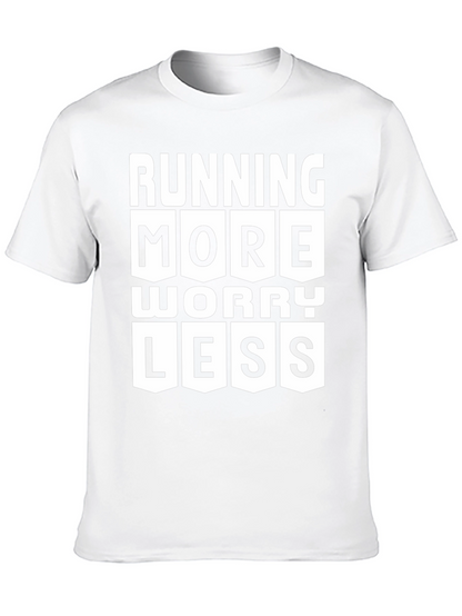 Running More Worry Less Graphic Tee