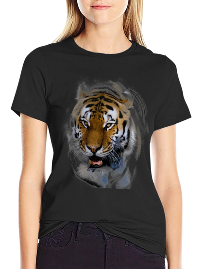 Tiger Graphic Black T-Shirt - Mens