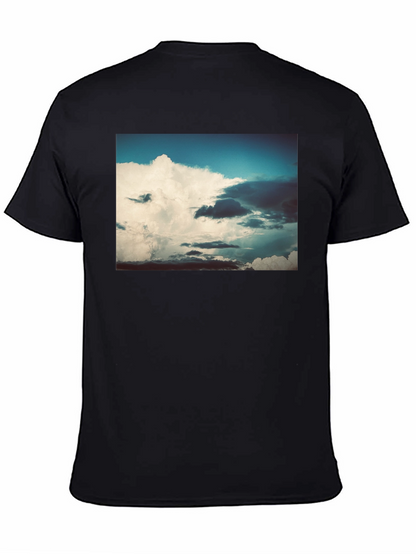Cloudscape Graphic Black T-Shirt