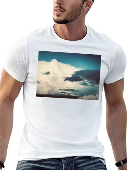 Cloudscape Graphic Black T-Shirt