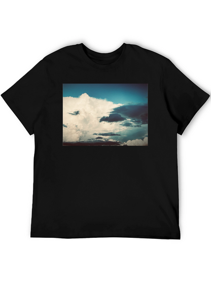 Cloudscape Graphic Black T-Shirt