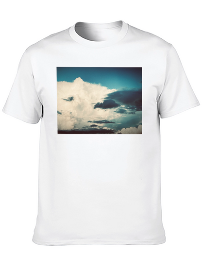 Cloudscape Graphic Black T-Shirt