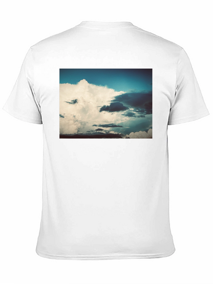 Cloudscape Graphic Black T-Shirt