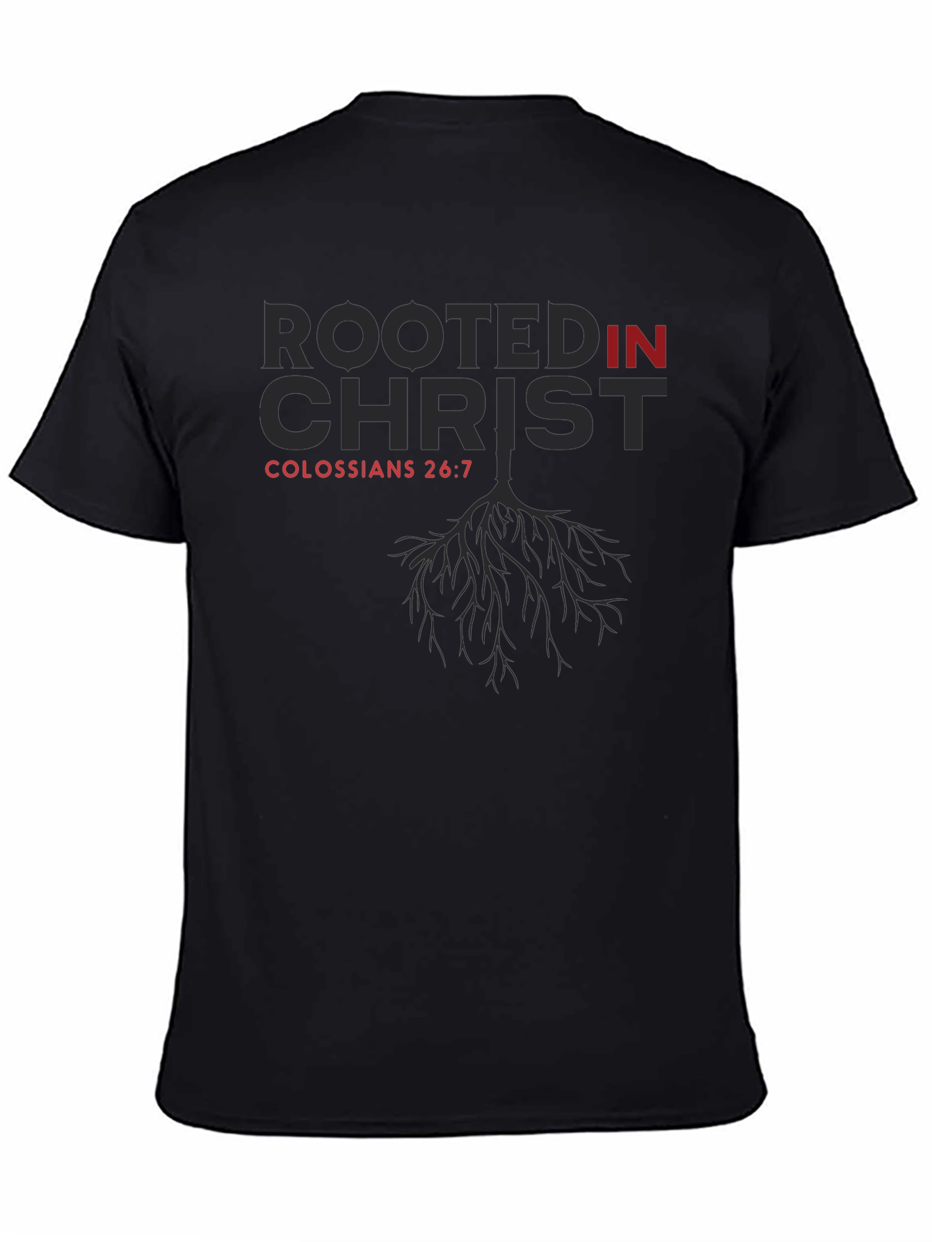 Rooted in Christ Tee - Colossians 2:6-7