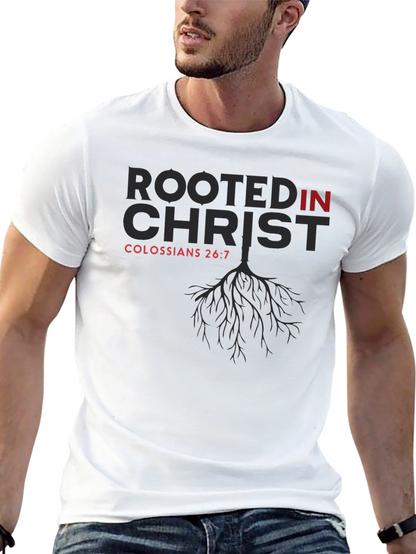 Rooted in Christ Tee - Colossians 2:6-7