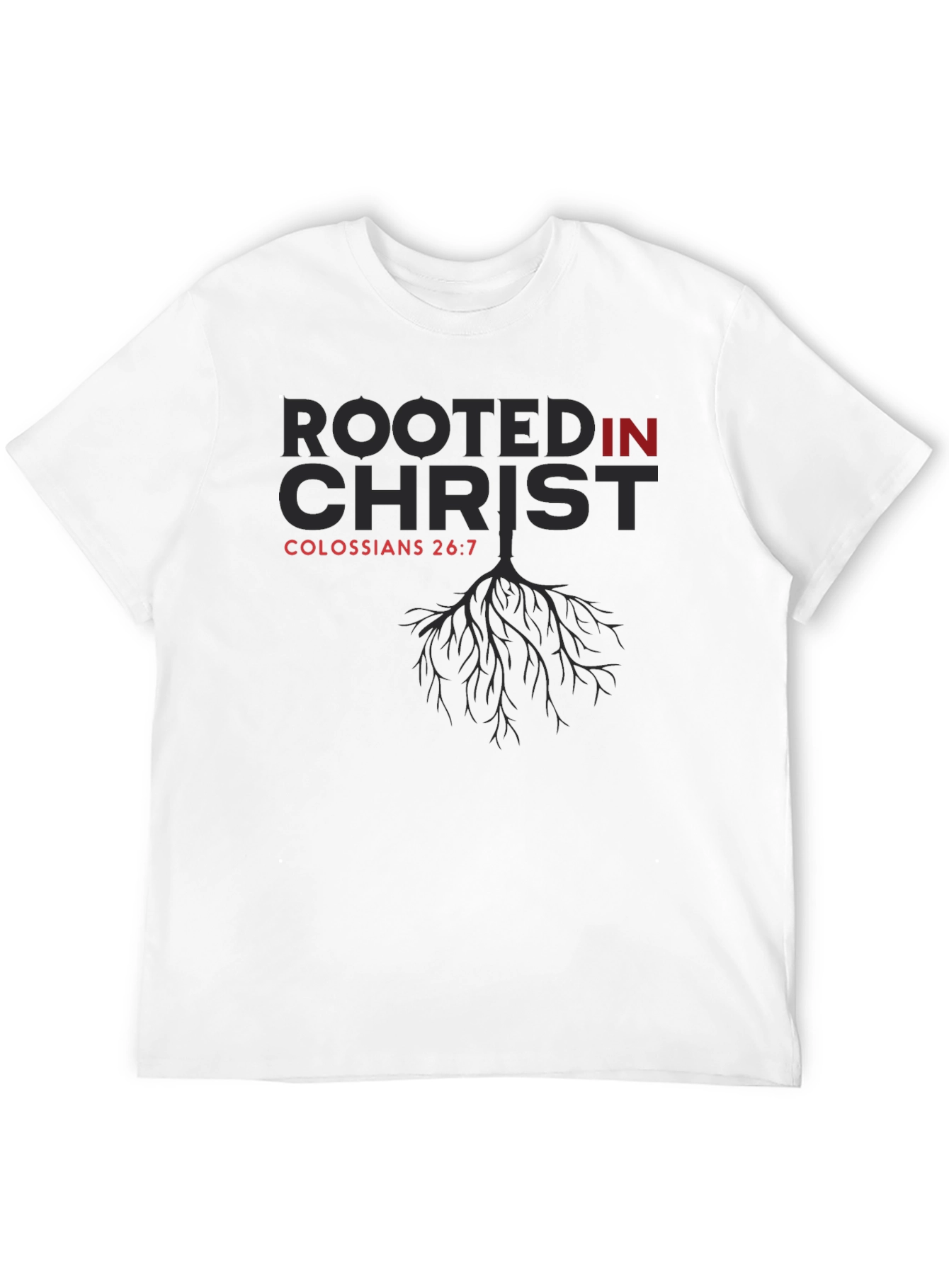 Rooted in Christ Tee - Colossians 2:6-7