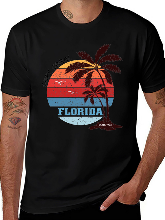 Cape Coral Florida Palm Tree T-Shirt