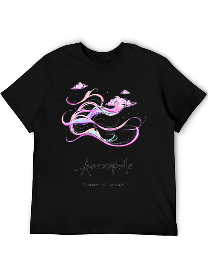 Anemophile T-Shirt: Dreamy Wind Design Soft Cotton