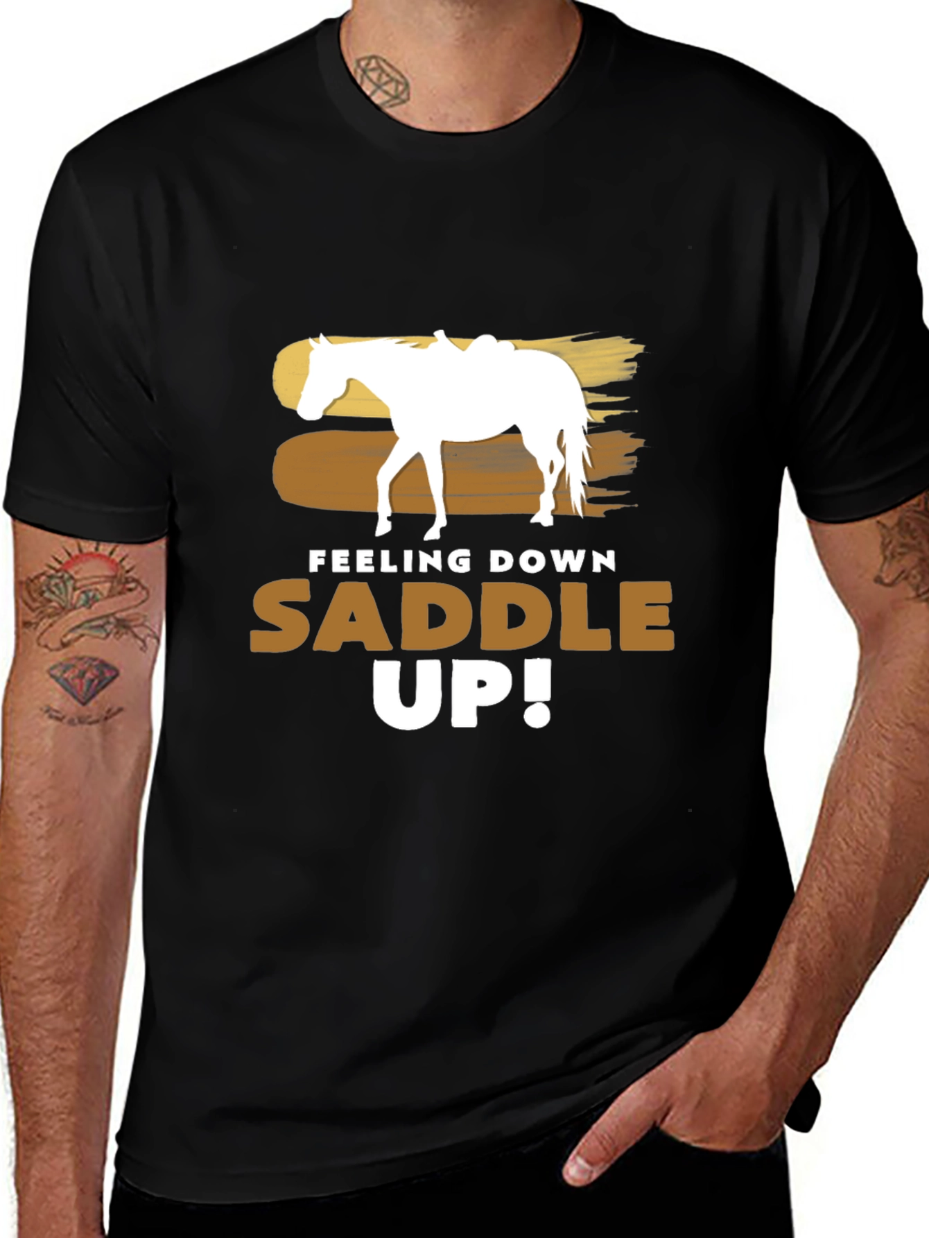 Feeling Down Saddle Up! Graphic Tee