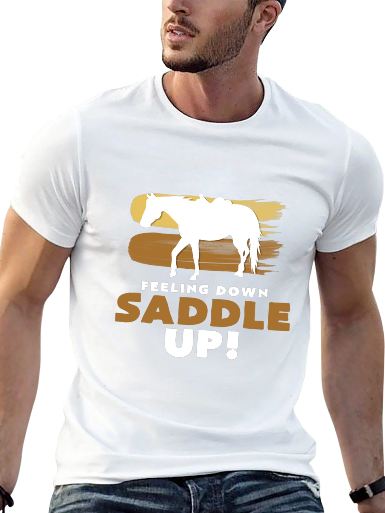 Feeling Down Saddle Up! Graphic Tee
