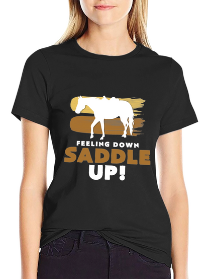 Feeling Down Saddle Up! Graphic Tee