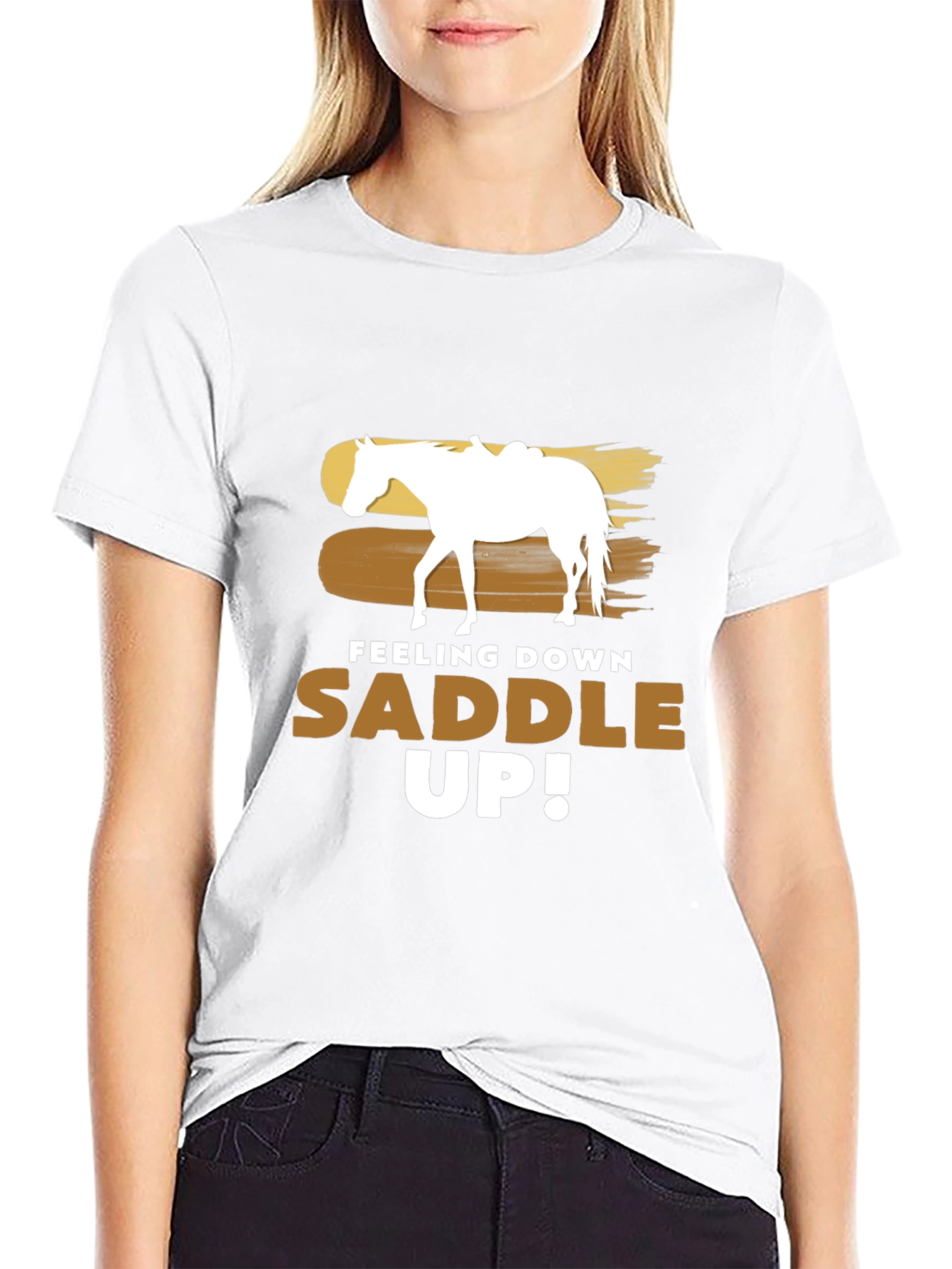 Feeling Down Saddle Up! Graphic Tee
