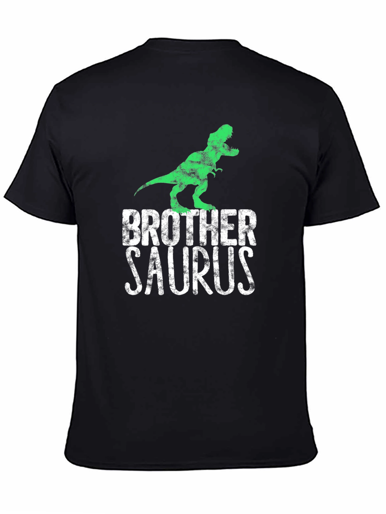 Brother Saurus T-Rex Graphic Tee - Black