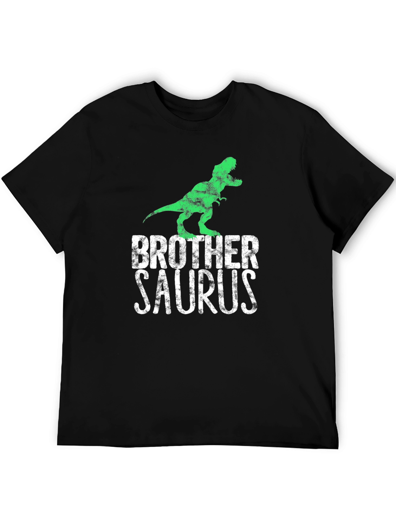 Brother Saurus T-Rex Graphic Tee - Black