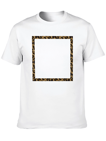 Leopard Border T-Shirt